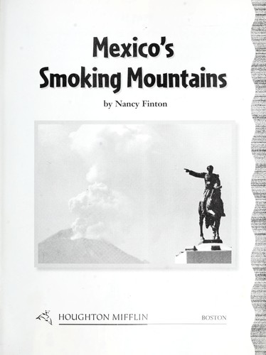 Cover for Mexico's smoking mountains
