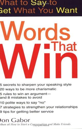 Cover for Words that win