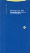 Cover for Sobre Maurice Blanchot