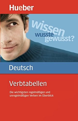 Cover for VERBTABELLEN DT. ALS FREMDSPRACHE