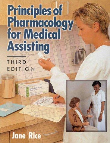 Cover for Principles of pharmacology for medical assisting