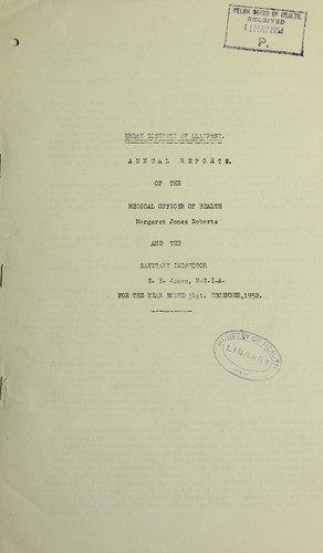 Cover for [Report 1952]