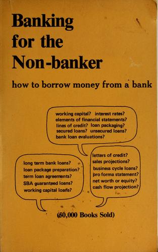 Cover for How to borrow money from a bank