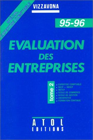 Cover for Evaluation des entreprises