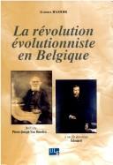 Cover for La rvolution volutionniste en Belgique