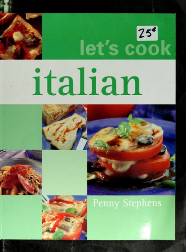 Cover for Let's cook Italian