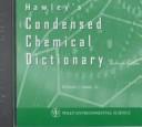 Cover for Hawley's Condensed Chemical Dictionary