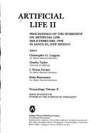 Cover for Artificial life II