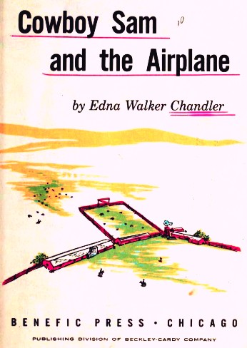 Cover for Cowboy Sam and the airplane.