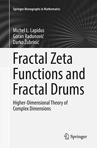 Cover for Fractal Zeta Functions and Fractal Drums