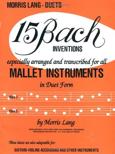 Cover for 15 Bach Inventions