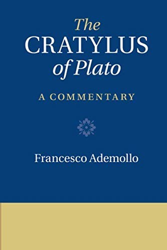 Cover for The Cratylus of Plato