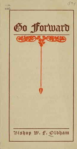 Cover for Go forward