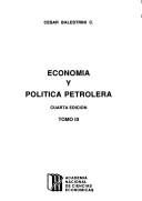 Cover for Economía y política petrolera