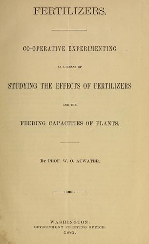 Cover for Fertilizers
