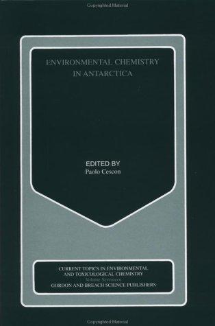 Cover for Environmental Chemistry in Antarctica