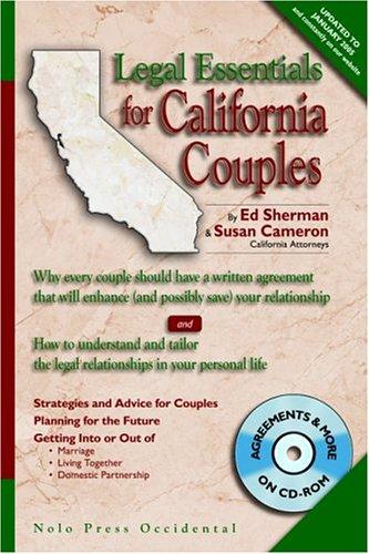 Cover for Legal Essentials for California Couples