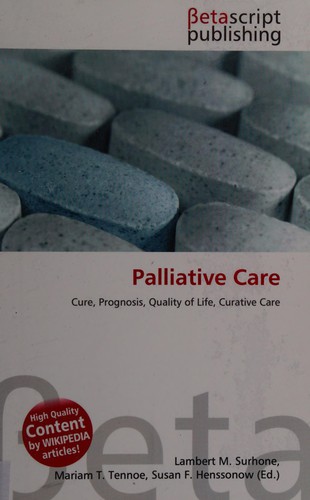 Cover for Palliative care