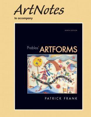 Cover for Artnotes To Accompany Prebles Artforms