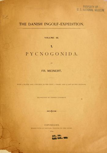Cover for Pycnogonida
