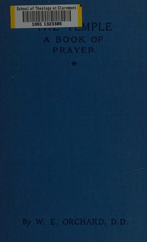 Cover for The temple