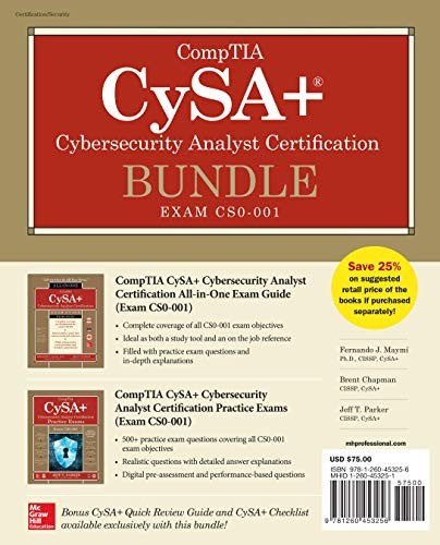 Cover for CompTIA CySA+ Cybersecurity Analyst Certification Bundle