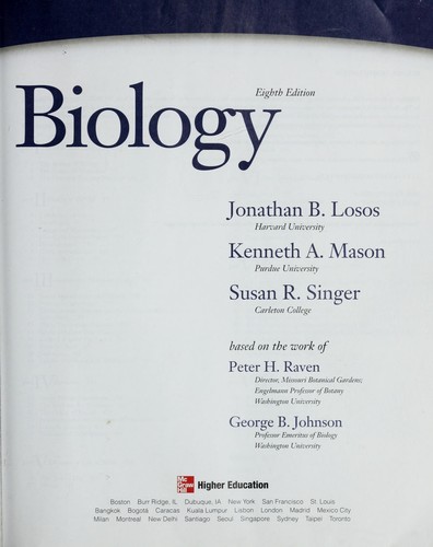 Cover for Biology