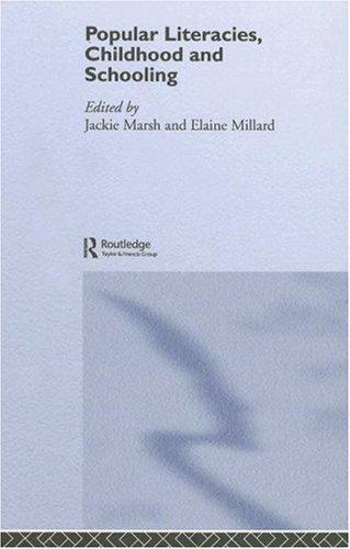 Cover for Popular literacies, childhood and schooling