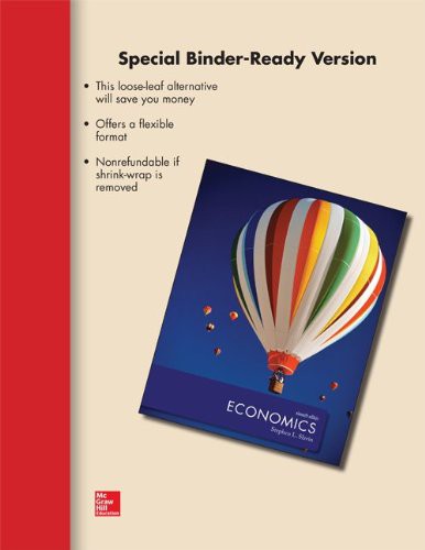 Cover for Loose-Leaf for Economics