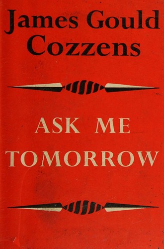 Cover for Ask me to-morrow
