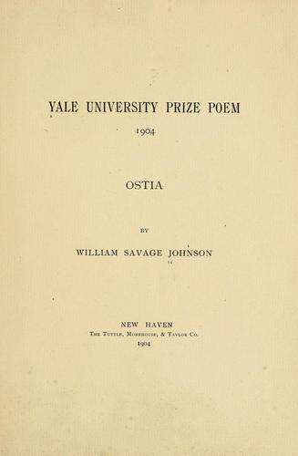 Cover for Ostia