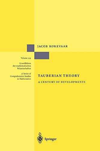 Cover for Tauberian Theory
