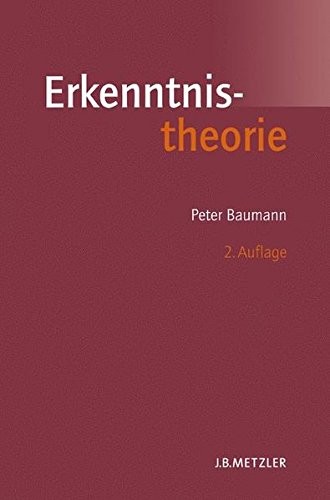 Cover for Erkenntnistheorie: Lehrbuch Philosophie (German Edition)