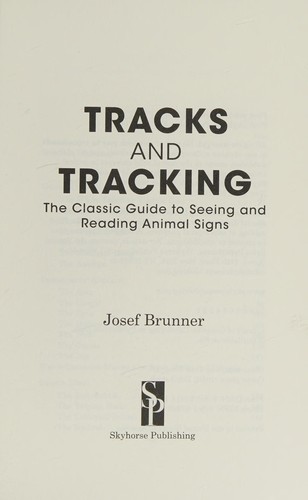 Cover for Tracks and Tracking