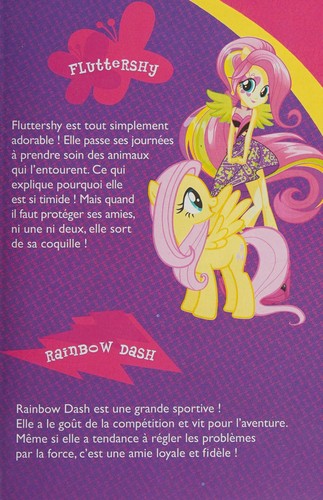 Cover for My Little Pony - Le roman du film - Equestria Rainbow Rocks