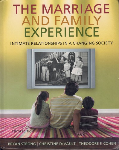 Cover for The marriage and family experience