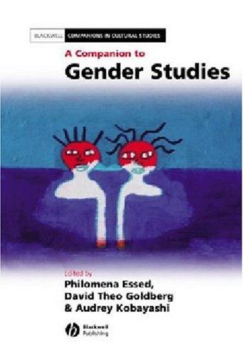 Cover for Companion to Gender Studies