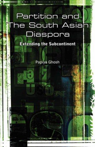 Cover for Partition and the South Asian Diaspora