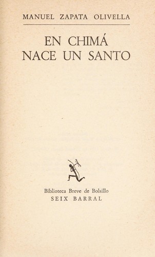 Cover for En Chimá nace un santo