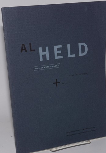 Cover for Al Held, the Italian watercolors