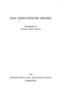 Cover for Das Griechische Drama