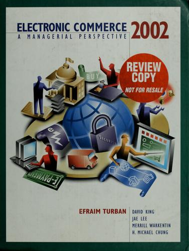 Cover for Electronic commerce 2002