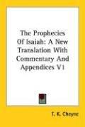Cover for The Prophecies Of Isaiah
