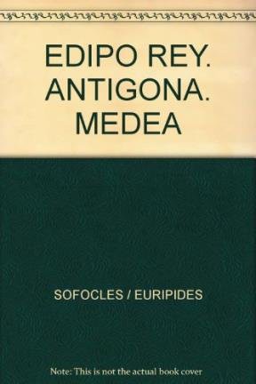 Cover for ANTIGONA/EDIPO REY N/ED.- DEL MIRADOR