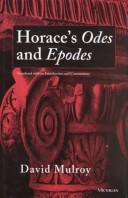 Cover for Horace's Odes and Epodes