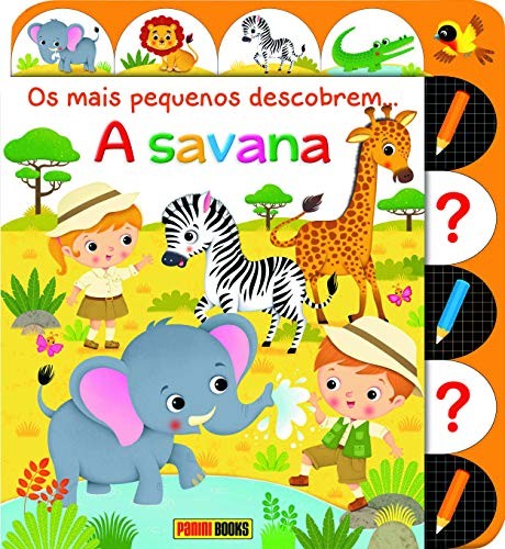 Cover for OS MAIS PEQUENOS DESCOBREM... A SAVANA