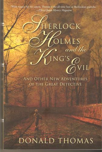 Cover for Sherlock Holmes and the King's Evil