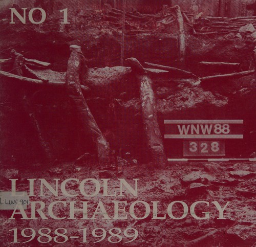 Cover for Lincoln archaeology