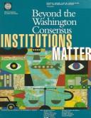 Cover for Beyond the Washington consensus