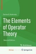 Cover for The Elements of Operator Theory